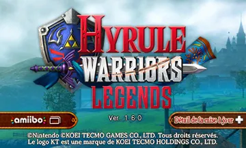 Zelda Musou - Hyrule All-Stars (Japan) screen shot title